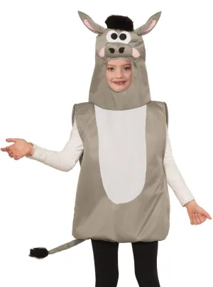 Donkey Kids Hooded Animal Costume
