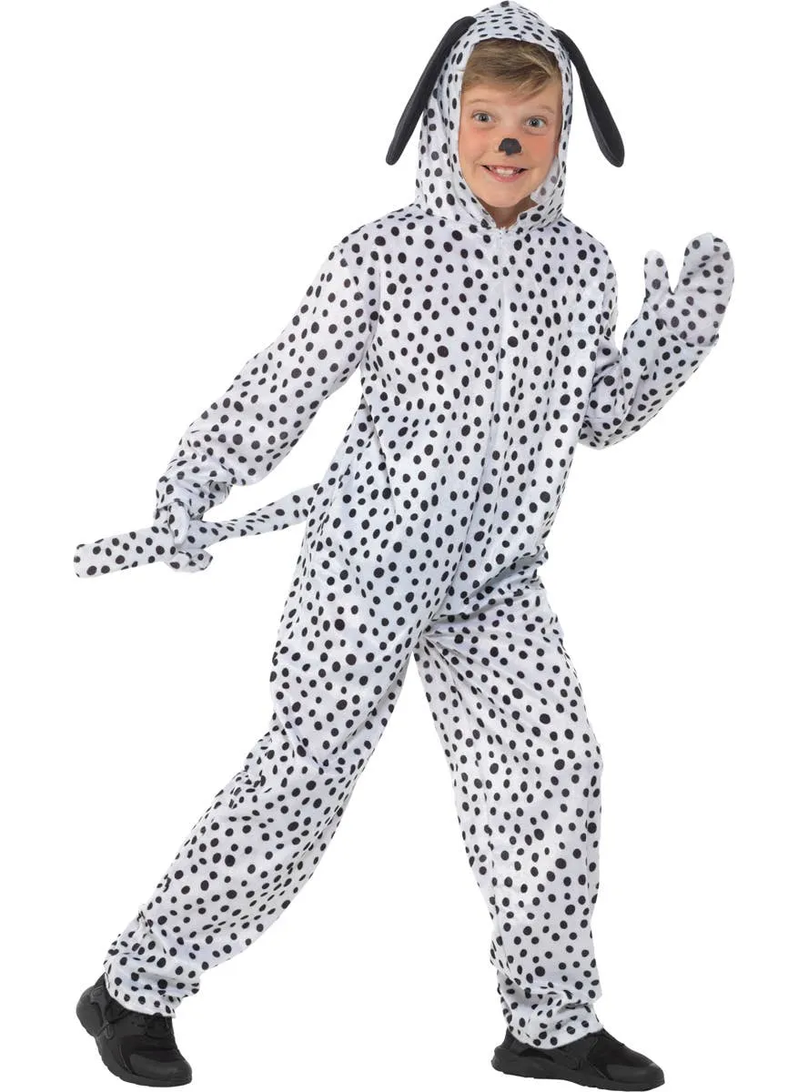 Dotty Dalmatian Kids Animal Onesie Book Week Costume