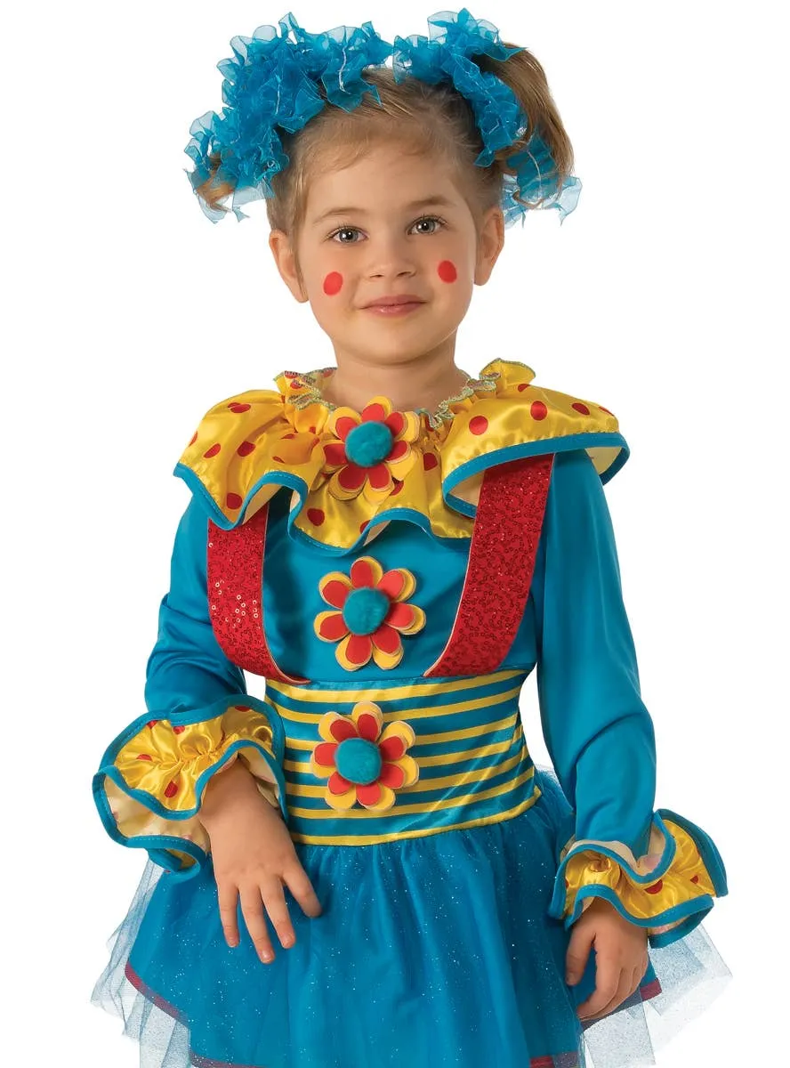Dotty the Clown Girls Circus Fancy Dress Costume