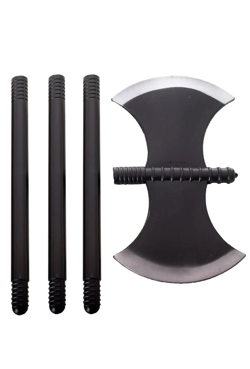 Double Sided Executioners Axe Halloween Accessory