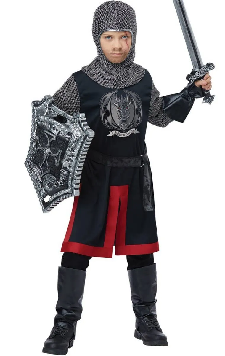 Dragon Knight Boys Medieval Dress Up Costume