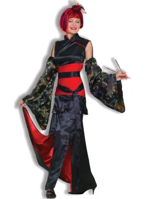 Dragon Miss Teen Girls Samurai Costume