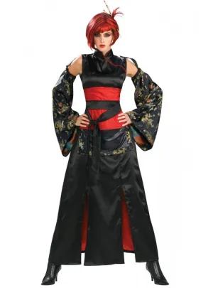 Dragon Mistress Womens Japanese Samurai Dress Up Costume