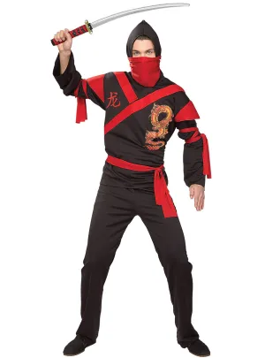 Dragon Ninja Warrior Mens Japanese Costume