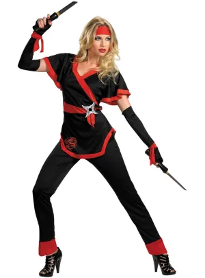 Dragon Ninja Womens Fancy Dress Costume