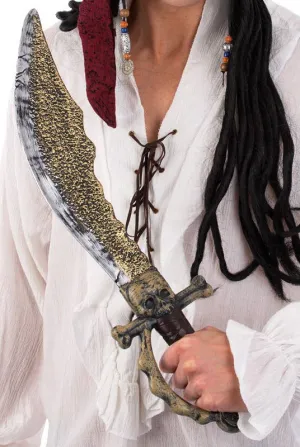Dreadful Pirate Skull Cutlass Sword