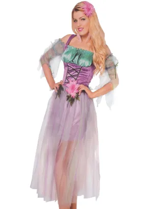 Dreamy Garden Fairy Womens Fancy Dress Costume