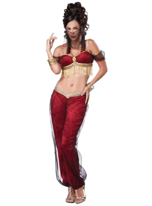 Dreamy Genie Womens Sexy Fancy Dress Costume
