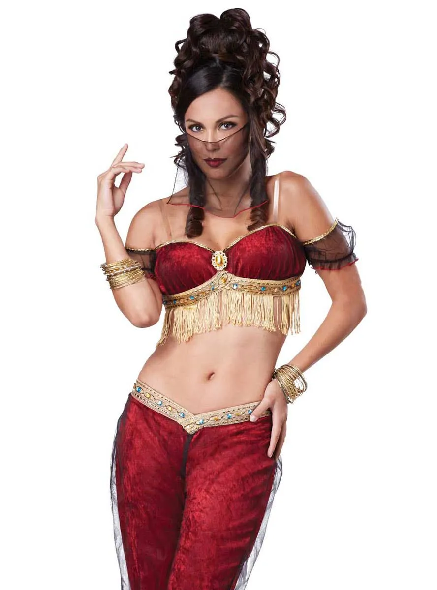 Dreamy Genie Womens Sexy Fancy Dress Costume