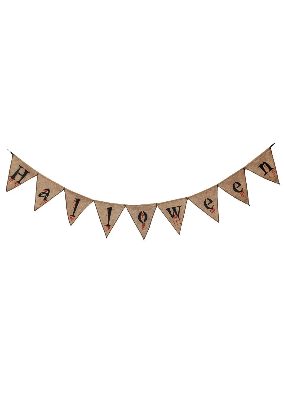 Dripping Blood Halloween Bunting Decoration