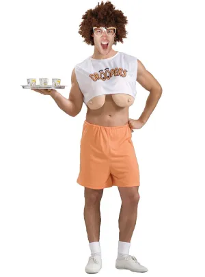 Droopers Mens Funny Hooters Inspired Costume