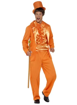 Dumb and Dumber Orange Tuxedo Mens 90s Costume