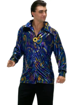 Dynamite Dude 70s Disco Costume Shirt