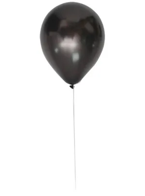 Ebony Black 25 Pack 30cm Latex Balloons