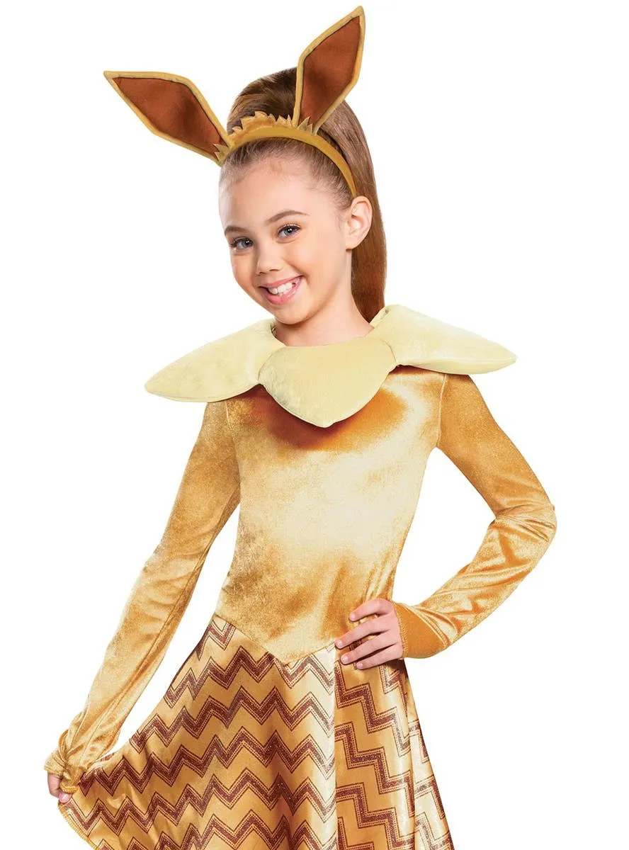 Eevee Deluxe Girls Pokemon Book Week Costume