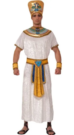 Egyptian King Mens Pharaoh Fancy Dress Costume