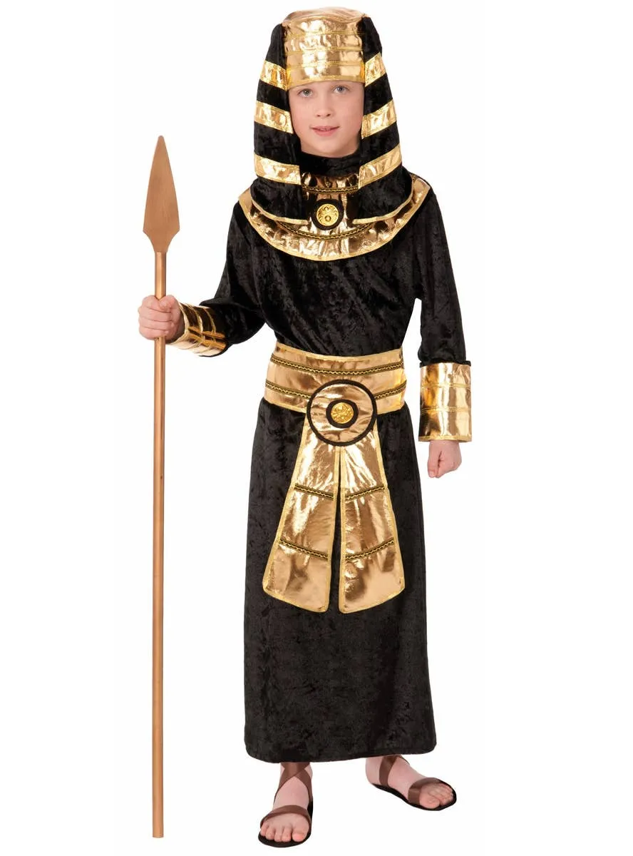Egyptian Pharaoh Boys Fancy Dress Costume