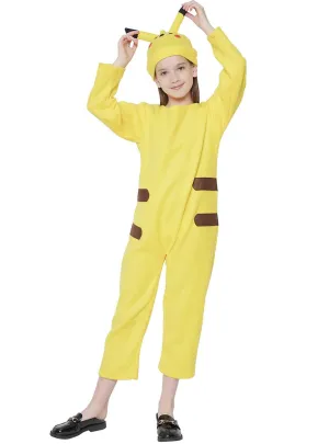 Electric Mouse Kids Yellow Costume
