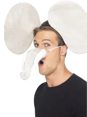 Elephant Ears And Trunk Costume Accessory Set