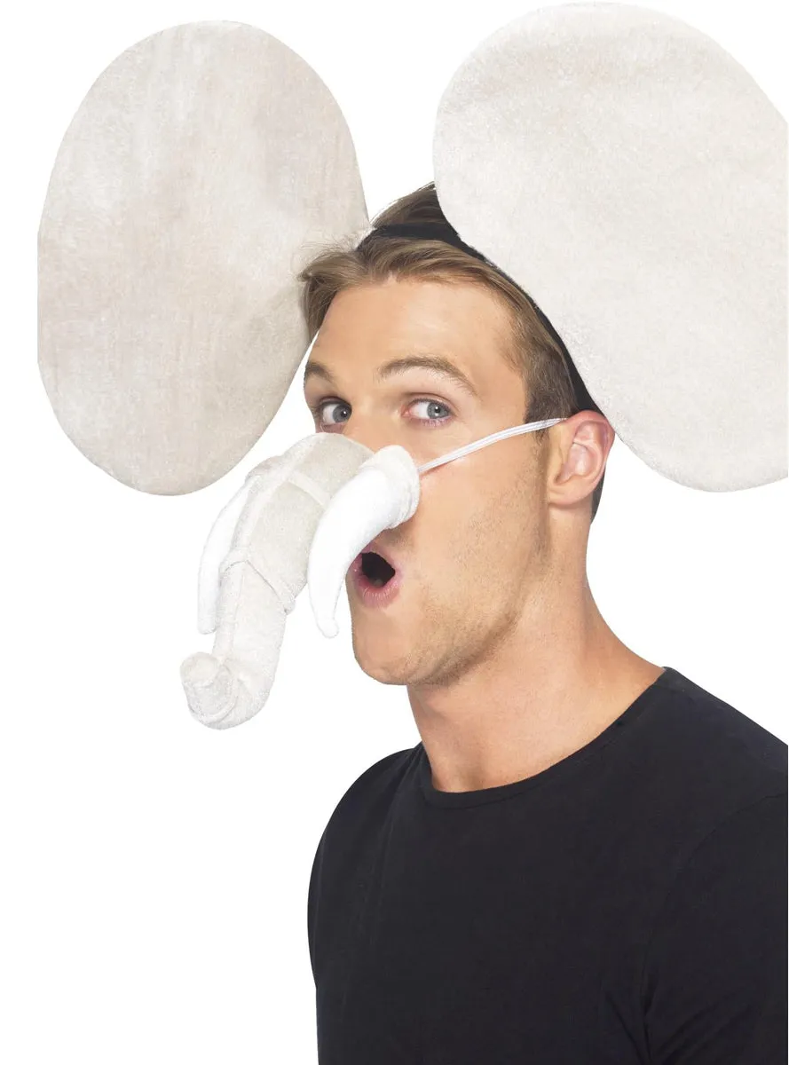 Elephant Ears And Trunk Costume Accessory Set