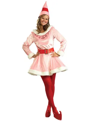 Elf Movie Womens Pink Jovie Christmas Costume