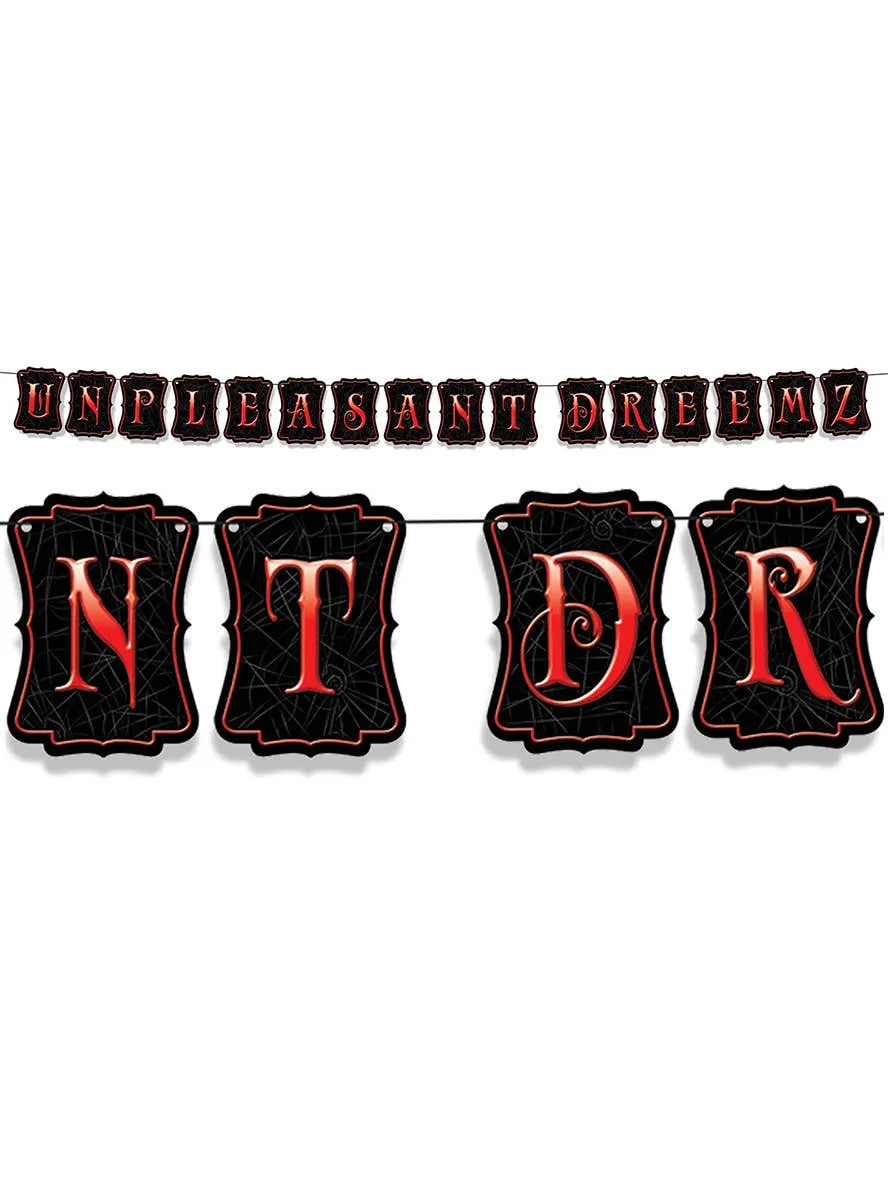 Elvira Unpleasant Dreemz Banner Decoration