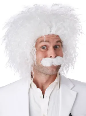E=Mc2 Mens Einstein Costume Wig Set