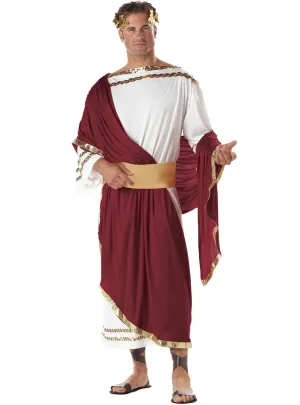 Emperor Caesar Mens Roman Toga Costume
