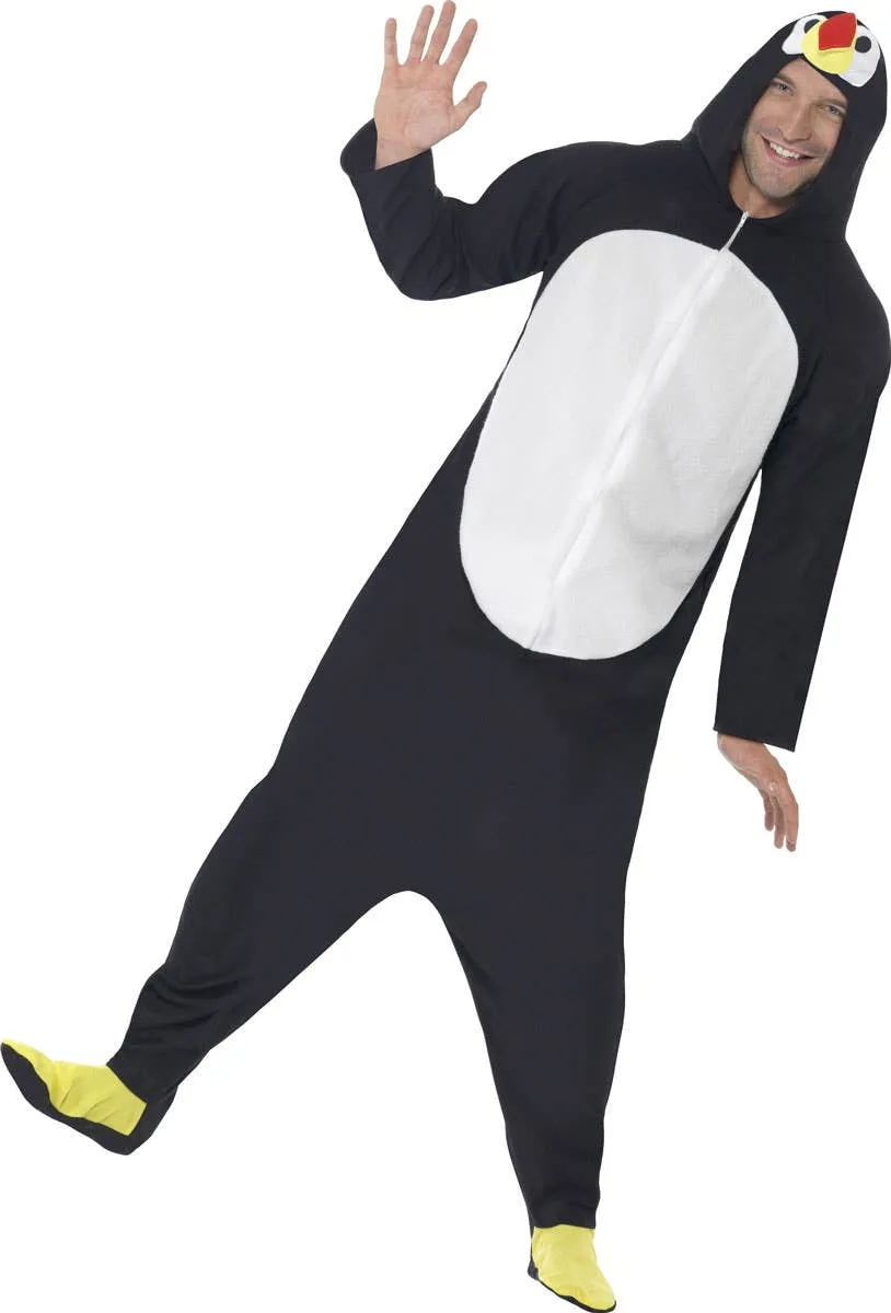 Emperor Penguin Onesie Adults Fancy Dress Costume