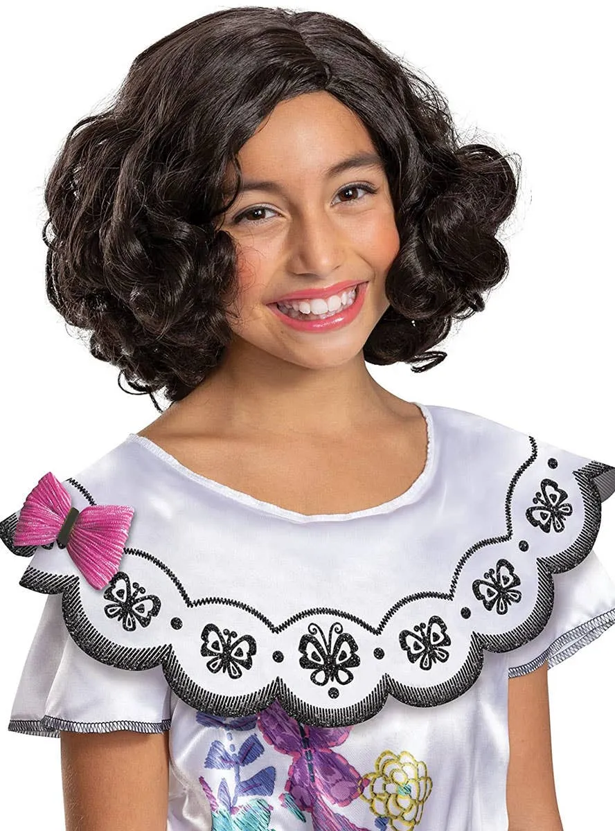 Encanto Licensed Curly Mirabel Girls Costume Wig