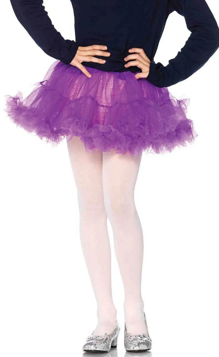 Enchanted Girls Purple Costume Petticoat