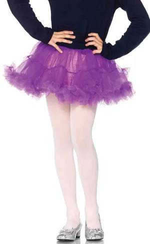 Enchanted Girls Purple Costume Petticoat