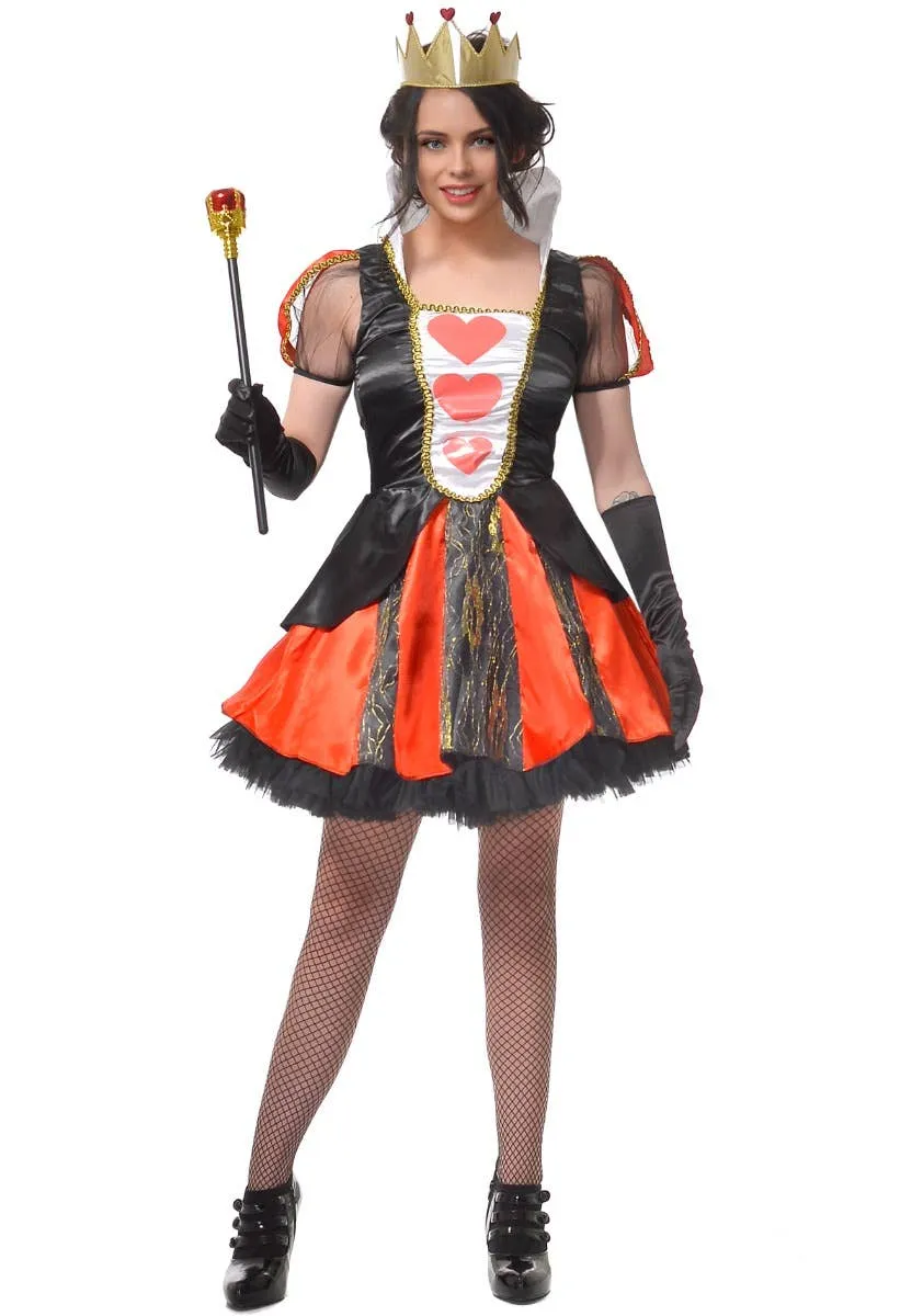 Enchanting Queen of Hearts Womens Costume