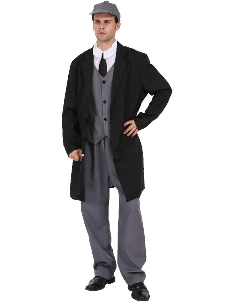 English Gangster Mens 1920s Costume