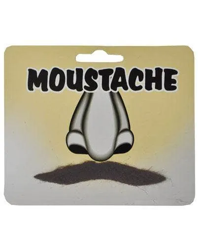 English Gentleman's Brown Costume Moustache