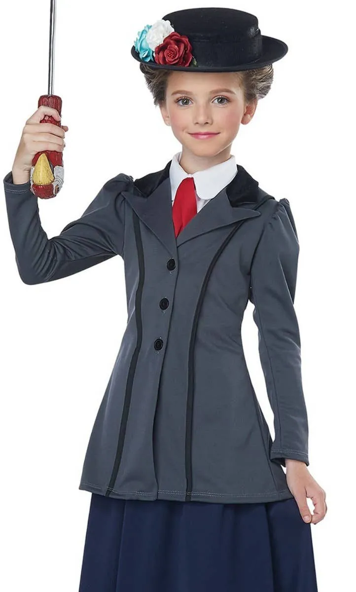 English Nanny Girls Mary Poppins Book Week Costume