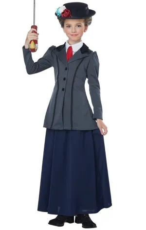 English Nanny Girls Mary Poppins Book Week Costume