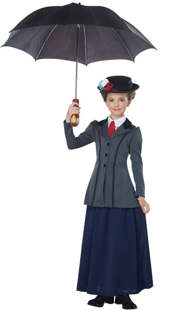 English Nanny Girls Mary Poppins Book Week Costume