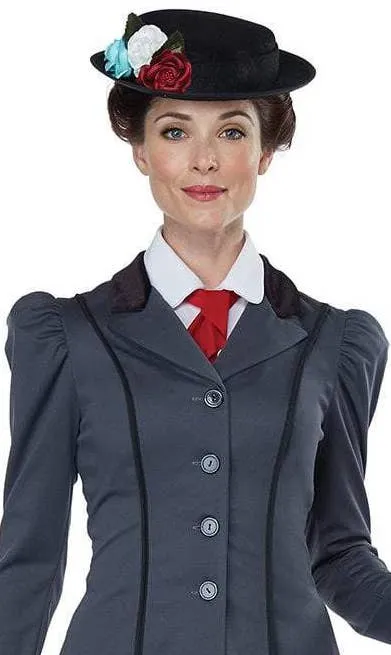 English Nanny Womens Mary Poppins Book Week Costume