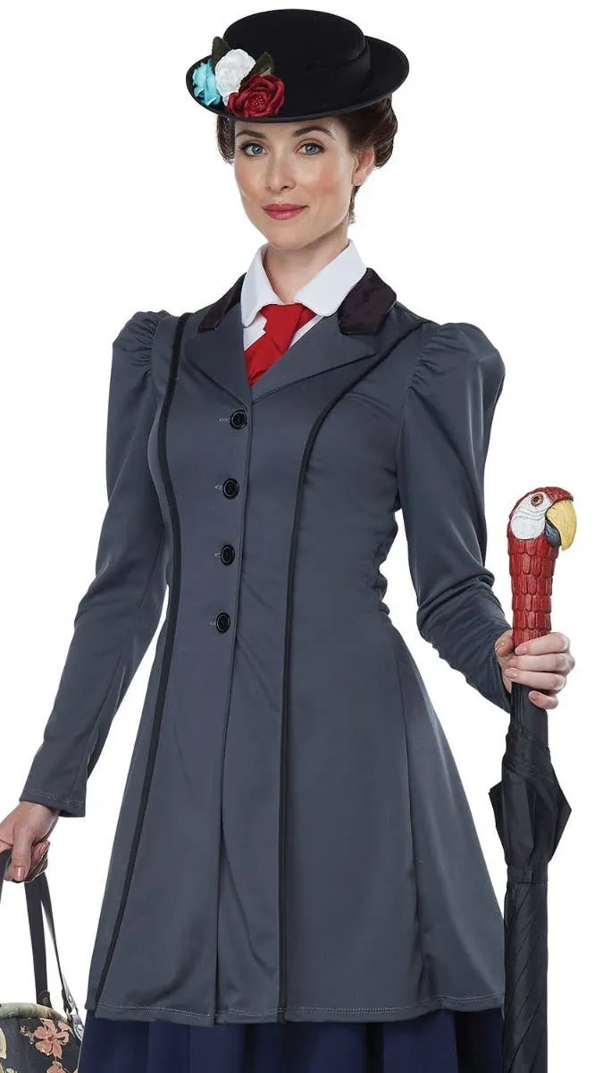 English Nanny Womens Mary Poppins Book Week Costume
