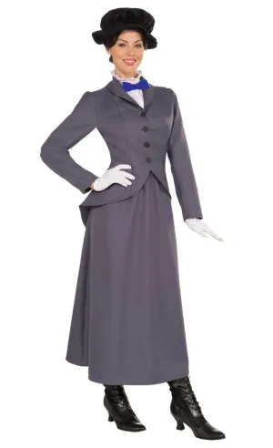 English Nanny Womens Mary Poppins Costume