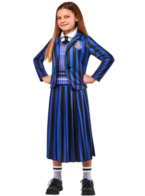 Enid Teen Girls Nevermore Academy Uniform Costume