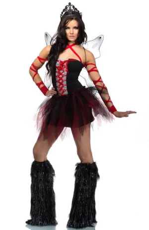 Evil Fairy Queen Womens Sexy Halloween Costume