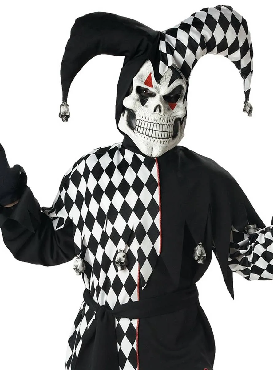Evil Jester Boys Halloween Costume