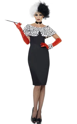 Evil Madame Womens Cruella Costume