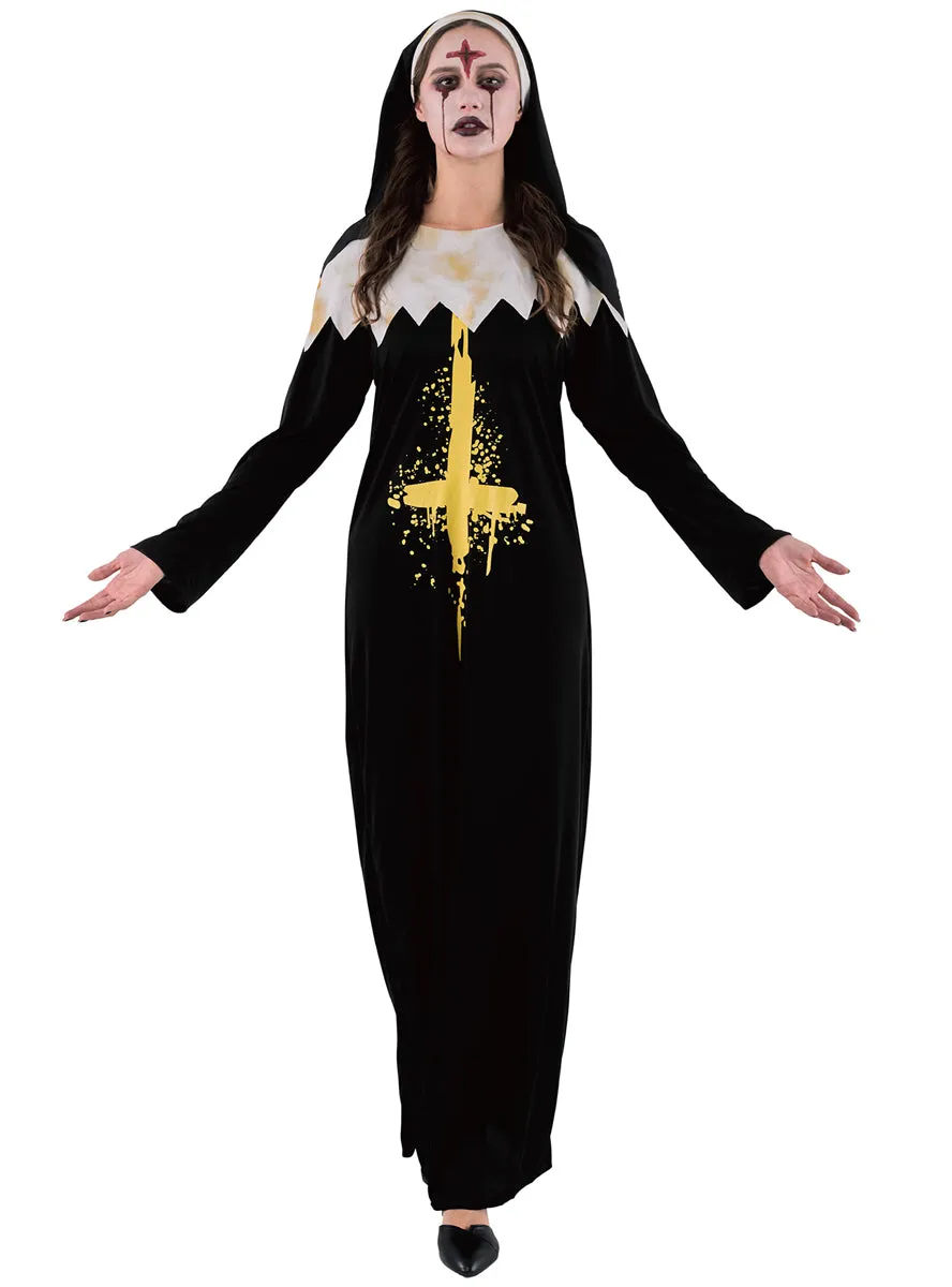 Evil Nun Womens Halloween Costume