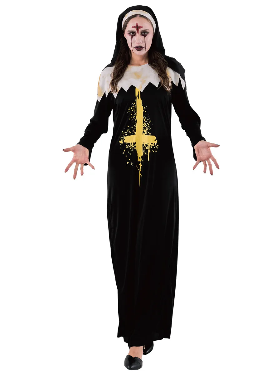 Evil Nun Womens Halloween Costume