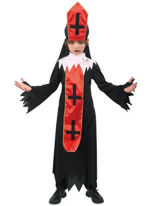 Evil Pastor Boys Halloween Costume