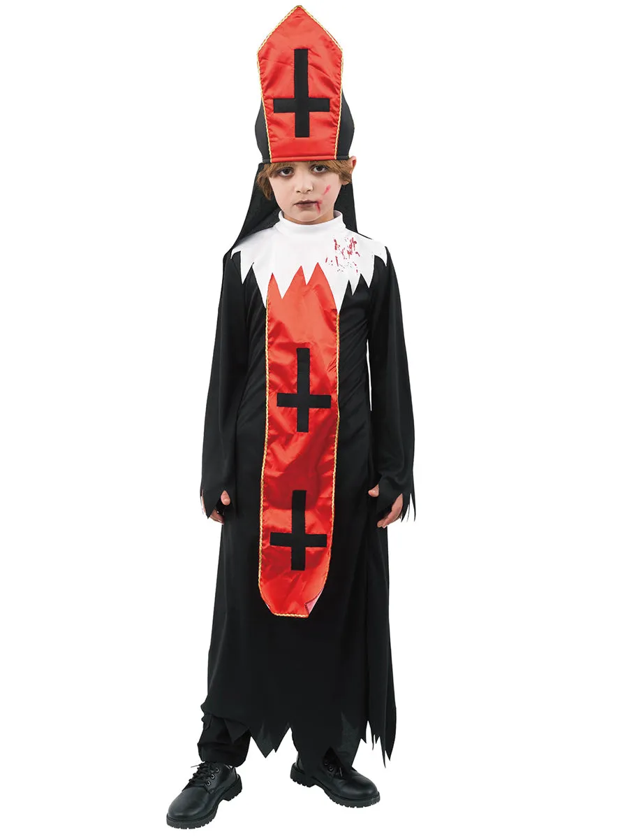 Evil Pastor Boys Halloween Costume
