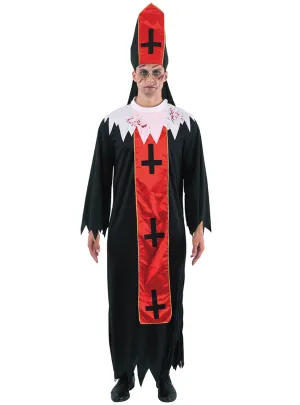 Evil Pastor Mens Halloween Costume